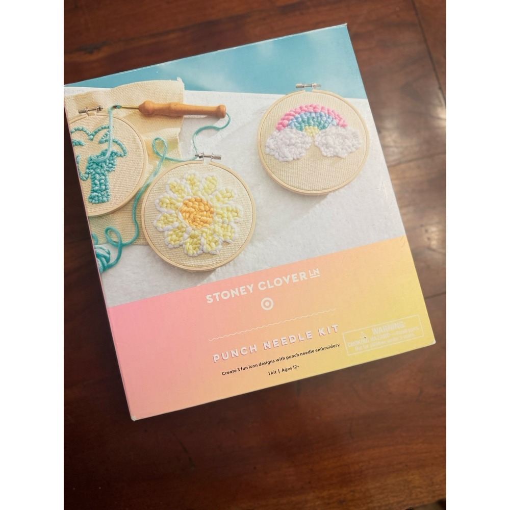 NEW Stoney Clover Lane x Target Punch Needle Kit Craft‎ New Sealed